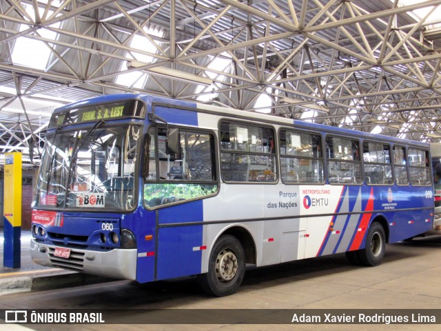 Transportes Coletivos Parque das Nações 060 na cidade de Santo André, São Paulo, Brasil, por Adam Xavier Rodrigues Lima. Número da foto: #6326351.