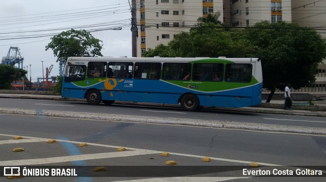 Nova Transporte 22080 na cidade de Vitória, Espírito Santo, Brasil, por Everton Costa Goltara. ID da foto: 6326655.