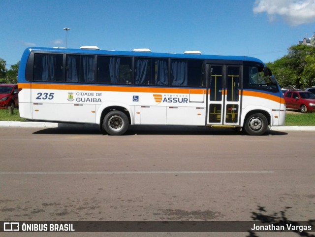 Expresso Assur 235 na cidade de Guaíba, Rio Grande do Sul, Brasil, por Jonathan Vargas. Número da foto: #6326906.