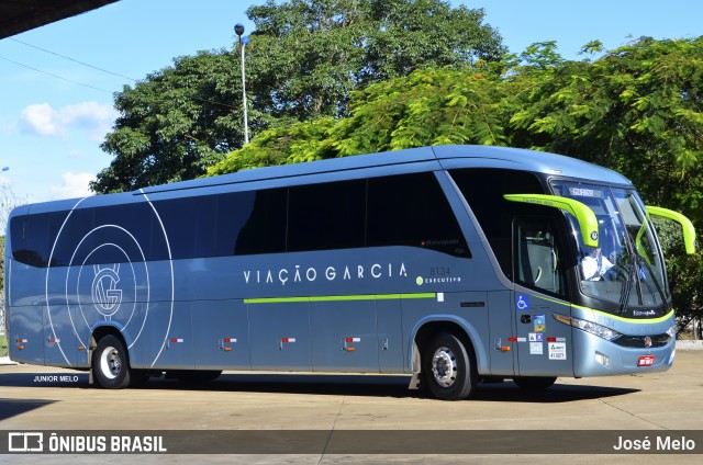 Viação Garcia 8134 na cidade de Maringá, Paraná, Brasil, por José Melo. ID da foto: 6326397.