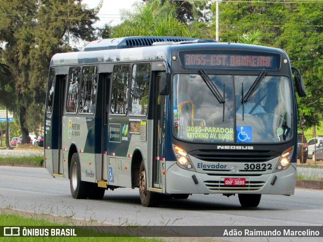 Bettania Ônibus 30822 na cidade de Belo Horizonte, Minas Gerais, Brasil, por Adão Raimundo Marcelino. ID da foto: 6329980.