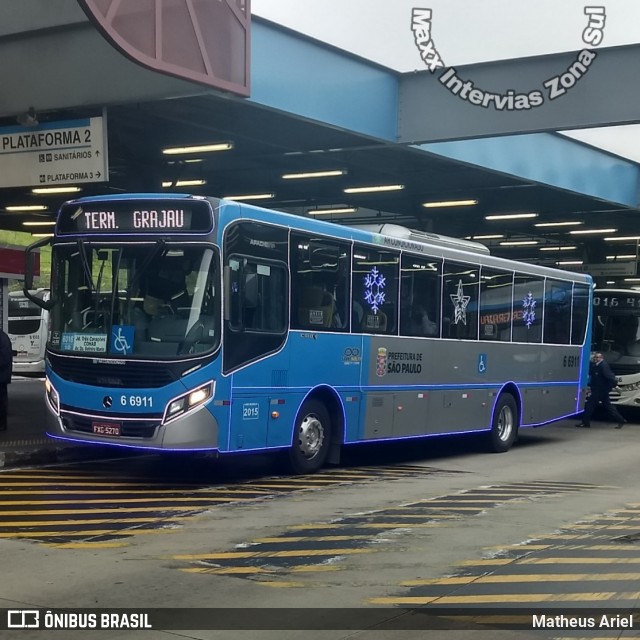 Transwolff Transportes e Turismo 6 6911 na cidade de Brasil, por Matheus Ariel. Número da foto: #6327881.