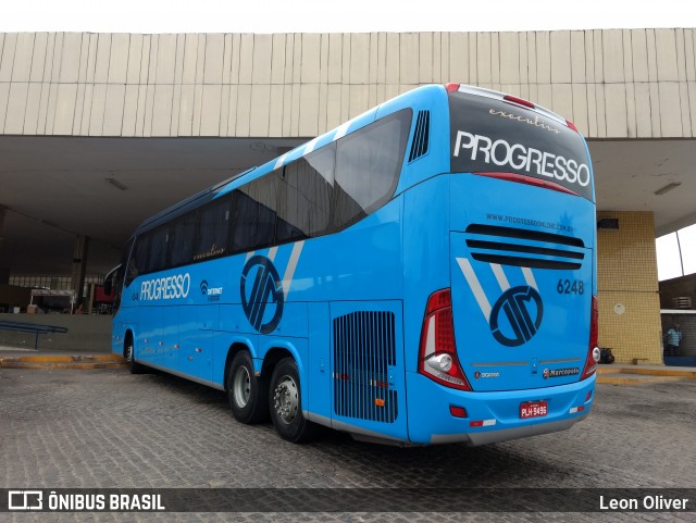 Auto Viação Progresso 6248 na cidade de Caruaru, Pernambuco, Brasil, por Leon Oliver. Número da foto: #6328933.