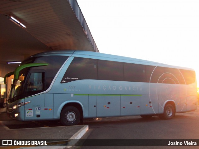 Viação Garcia 7777 na cidade de Rolândia, Paraná, Brasil, por Josino Vieira. Número da foto: #6328829.