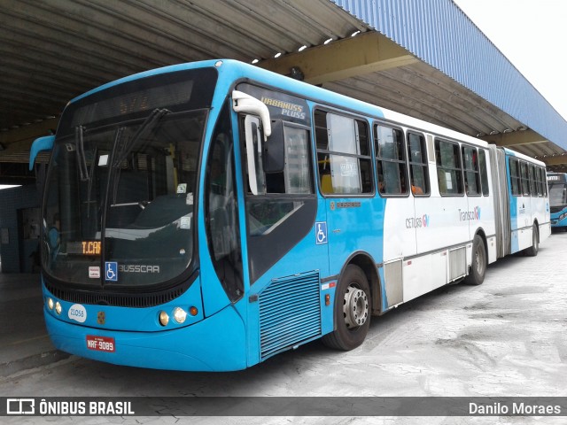 Santa Zita Transportes Coletivos 21058 na cidade de Serra, Espírito Santo, Brasil, por Danilo Moraes. ID da foto: 6329711.