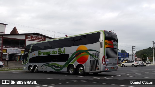 Transbrisul - Transportes Brisas do Sul 300 na cidade de Brusque, Santa Catarina, Brasil, por Daniel Cezari. ID da foto: 6329395.