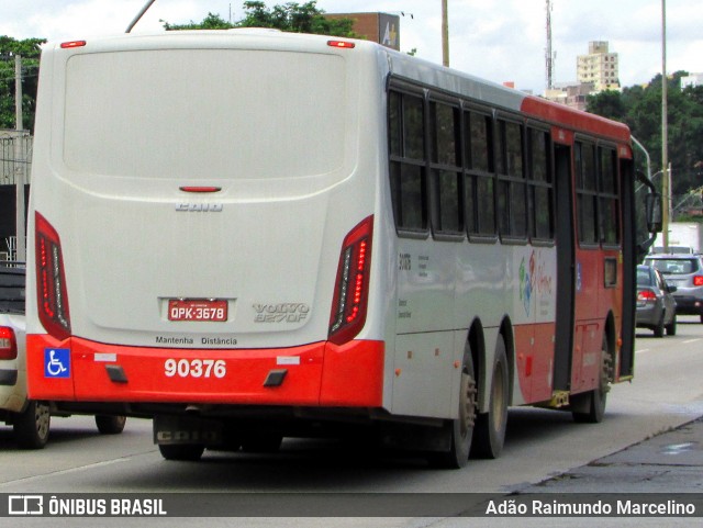 Saritur - Santa Rita Transporte Urbano e Rodoviário 90376 na cidade de Belo Horizonte, Minas Gerais, Brasil, por Adão Raimundo Marcelino. Número da foto: #6332024.