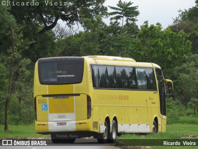 Viação Itapemirim 45623 na cidade de Brasília, Distrito Federal, Brasil, por Ricardo Vieira. ID da foto: 6331309.