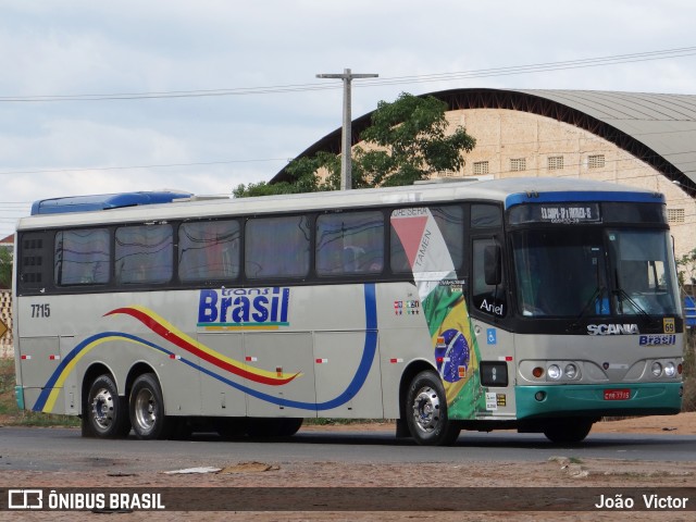 Trans Brasil > TCB - Transporte Coletivo Brasil 7715 na cidade de Teresina, Piauí, Brasil, por João Victor. Número da foto: #6332151.