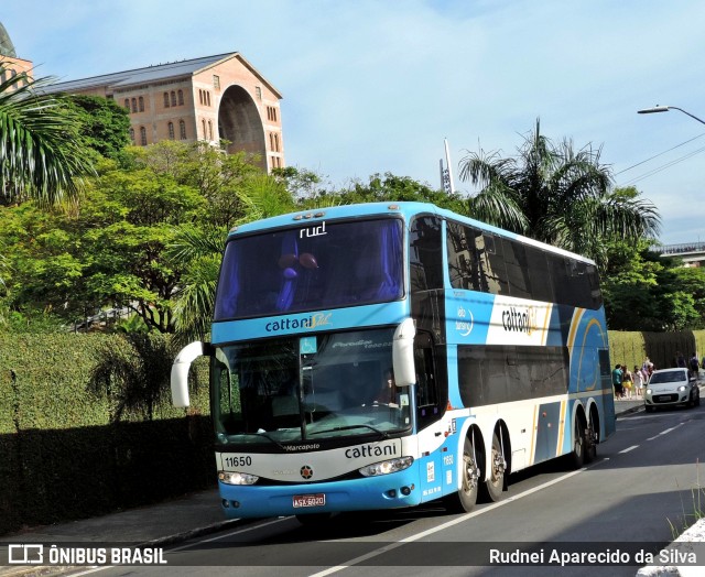 Cattani Sul Transportes e Turismo 11650 na cidade de Aparecida, São Paulo, Brasil, por Rudnei Aparecido da Silva. ID da foto: 6332265.