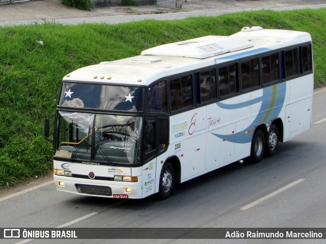 Edaia Transportes 2305 na cidade de Belo Horizonte, Minas Gerais, Brasil, por Adão Raimundo Marcelino. ID da foto: 6334398.