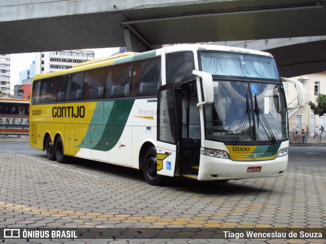 Empresa Gontijo de Transportes 12000 na cidade de Belo Horizonte, Minas Gerais, Brasil, por Tiago Wenceslau de Souza. ID da foto: 6333465.