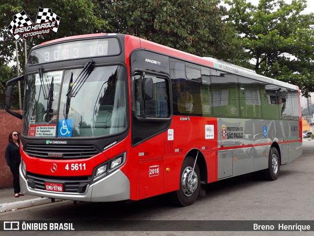 Allibus Transportes 4 5611 na cidade de Brasil, por Breno  Henrique. ID da foto: 6332917.