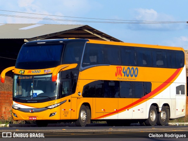 JR 4000 Transportes 2058 na cidade de Timon, Maranhão, Brasil, por Cleiton Rodrigues. Número da foto: #6334381.