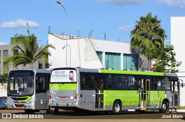 Viação Garcia 7589 na cidade de Maringá, Paraná, Brasil, por José Melo. ID da foto: 6334481.