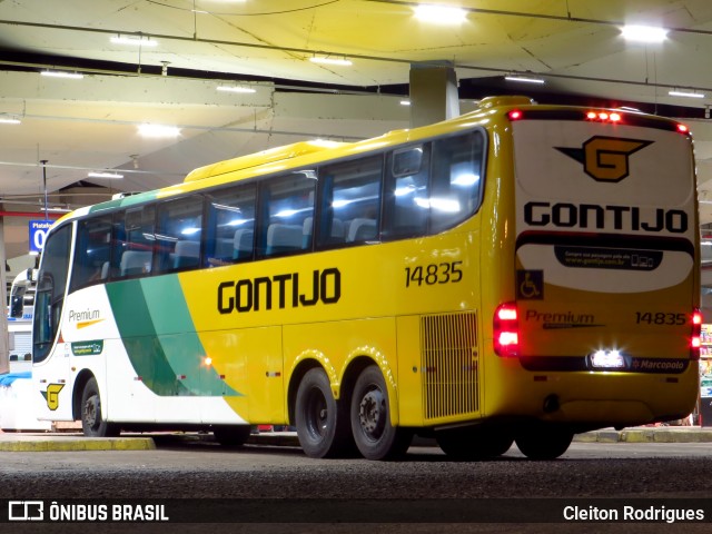 Empresa Gontijo de Transportes 14835 na cidade de Teresina, Piauí, Brasil, por Cleiton Rodrigues. Número da foto: #6334386.