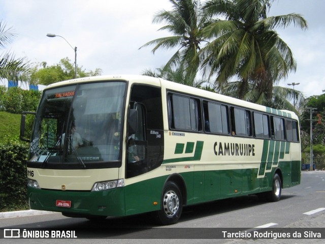 Auto Viação Camurujipe 3116 na cidade de Salvador, Bahia, Brasil, por Tarcisio Rodrigues da Silva. Número da foto: #6334039.