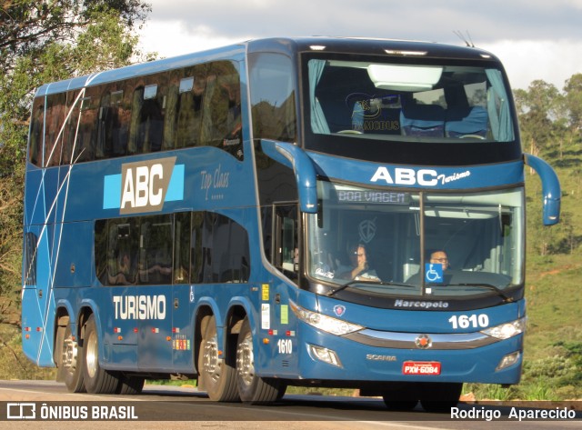 ABC Turismo 1610 na cidade de Conselheiro Lafaiete, Minas Gerais, Brasil, por Rodrigo  Aparecido. Número da foto: #6334372.