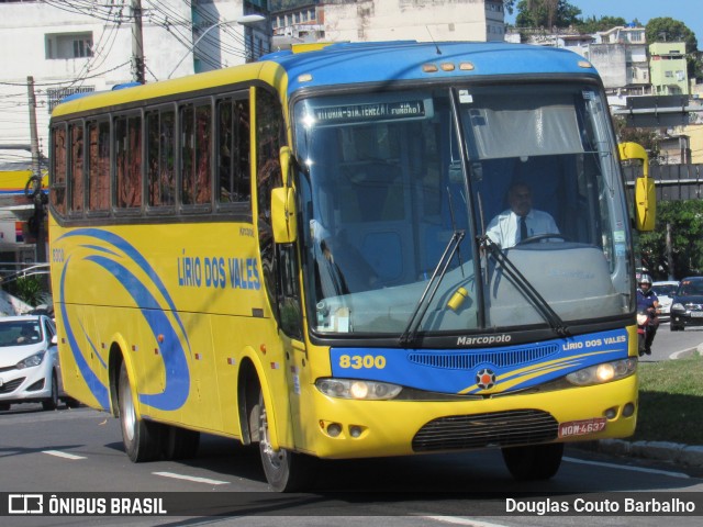 Viação Lírio dos Vales 8300 na cidade de Vitória, Espírito Santo, Brasil, por Douglas Couto Barbalho. ID da foto: 6333822.