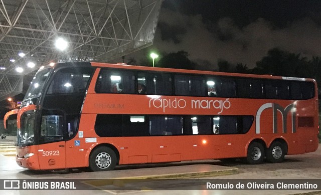 Rápido Marajó 50923 na cidade de São Luís, Maranhão, Brasil, por Romulo de Oliveira Clementino. ID da foto: 6335063.