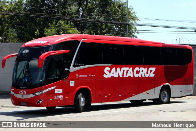 Viação Santa Cruz 22919 na cidade de São Paulo, São Paulo, Brasil, por Matheus Henrique. Número da foto: #6335760.