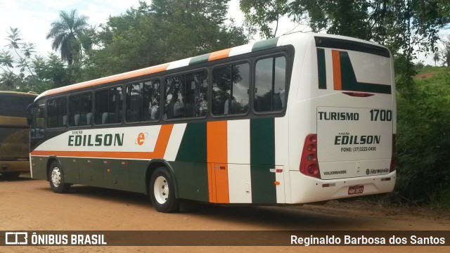 Viação Edilson 1700 na cidade de Conceição do Pará, Minas Gerais, Brasil, por Reginaldo Barbosa dos Santos. ID da foto: 6335655.