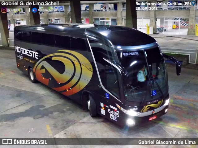 Expresso Nordeste 5465 na cidade de Curitiba, Paraná, Brasil, por Gabriel Giacomin de Lima. Número da foto: #6335768.