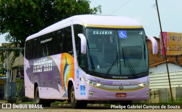 Viação Marlim 0901 na cidade de Porto Velho, Rondônia, Brasil, por Phelipe Gabriel Campos de Souza. Número da foto: #6335773.