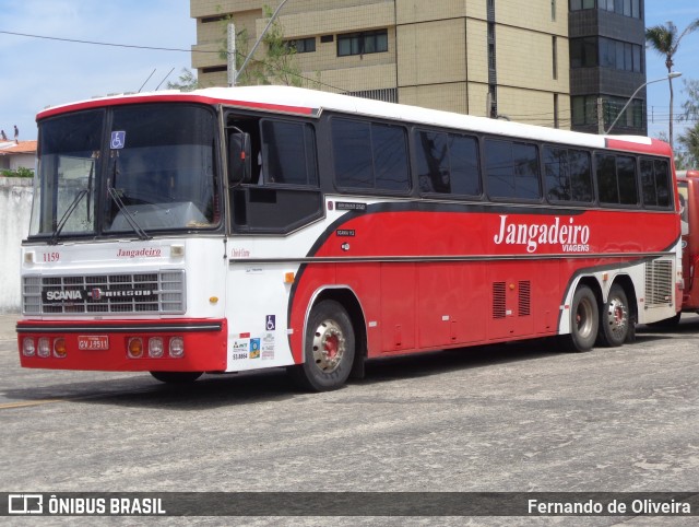 Expresso Jangadeiro 1159 na cidade de Fortaleza, Ceará, Brasil, por Fernando de Oliveira. ID da foto: 6335526.