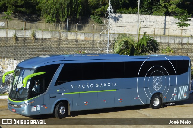 Viação Garcia 8134 na cidade de Maringá, Paraná, Brasil, por José Melo. ID da foto: 6335782.