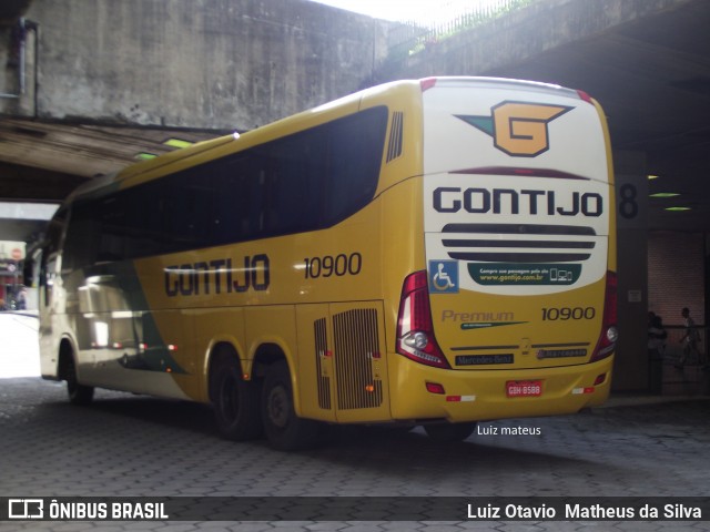 Empresa Gontijo de Transportes 10900 na cidade de Belo Horizonte, Minas Gerais, Brasil, por Luiz Otavio Matheus da Silva. ID da foto: 6335376.