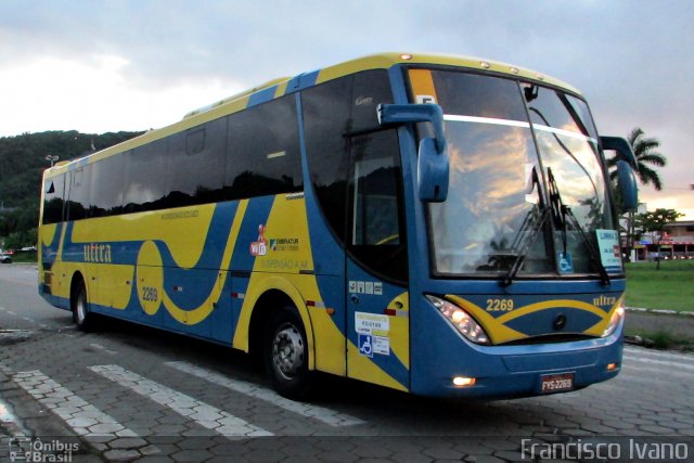 Viação Ultra 2269 na cidade de Guarujá, São Paulo, Brasil, por Francisco Ivano. Número da foto: #5705539.