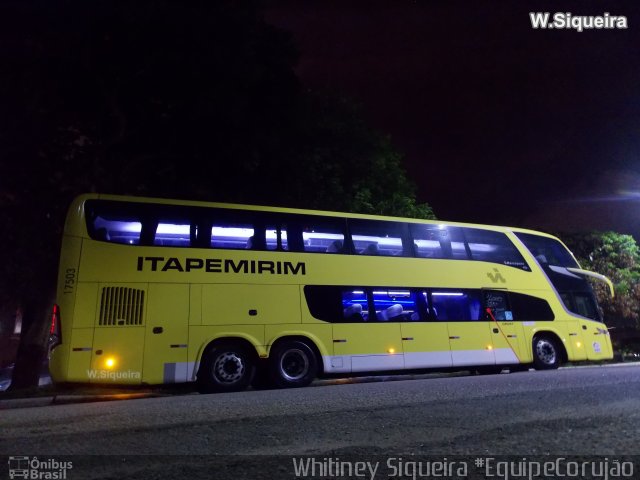 Viação Itapemirim 17503 na cidade de Vitória, Espírito Santo, Brasil, por Whitiney Siqueira. Número da foto: #5729012.