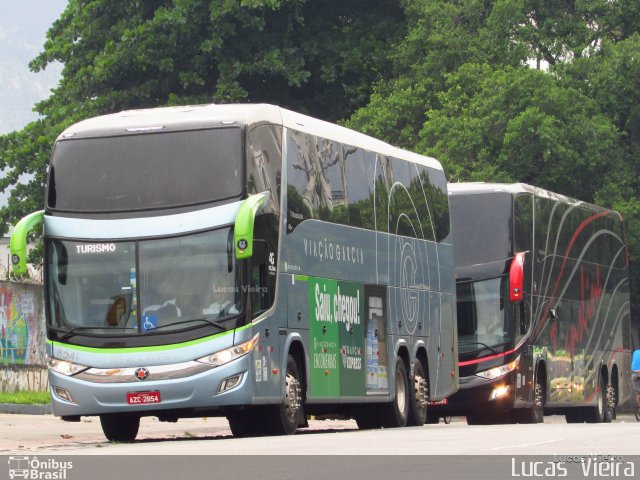 Viação Garcia 8541 na cidade de Rio de Janeiro, Rio de Janeiro, Brasil, por Lucas Vieira. ID da foto: 5728475.