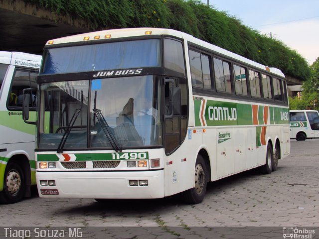 Empresa Gontijo de Transportes 11490 na cidade de Belo Horizonte, Minas Gerais, Brasil, por Tiago Wenceslau de Souza. Número da foto: #5727592.