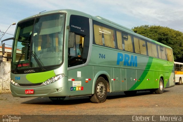 PRM Turismo 744 na cidade de Sorocaba, São Paulo, Brasil, por Cleber C.  Moreira. ID da foto: 5728654.