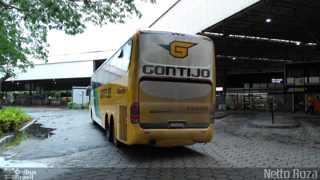 Empresa Gontijo de Transportes 14645 na cidade de Vitória, Espírito Santo, Brasil, por Nestor dos Santos Roza. Número da foto: #5730210.