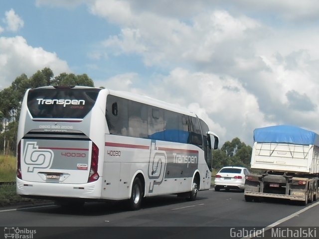 Transpen Transporte Coletivo e Encomendas 40030 na cidade de Ponta Grossa, Paraná, Brasil, por Gabriel Michalski. Número da foto: #5730450.