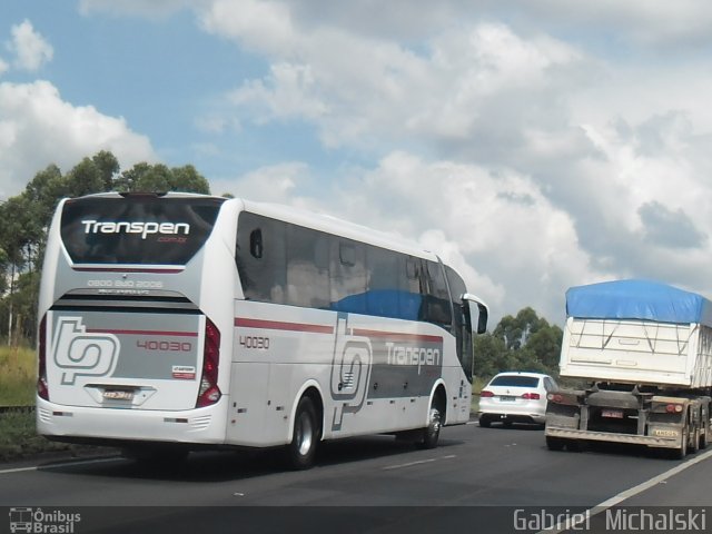 Transpen Transporte Coletivo e Encomendas 40030 na cidade de Ponta Grossa, Paraná, Brasil, por Gabriel Michalski. ID da foto: 5730450.