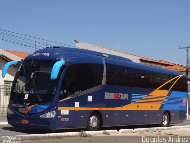 Breda Transportes e Serviços 1722 na cidade de Trindade, Goiás, Brasil, por Douglas Andrez. Número da foto: #5730662.