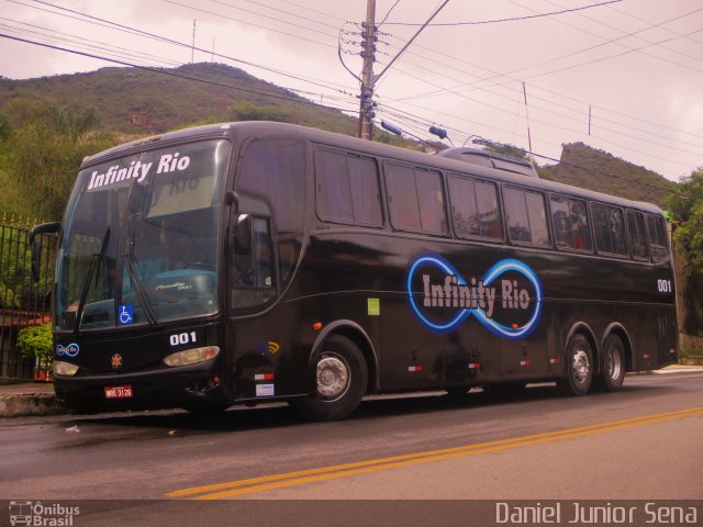 Infinity Turismo e Fretamento 001 na cidade de Ouro Preto, Minas Gerais, Brasil, por Daniel Junior Sena. Número da foto: #5730920.