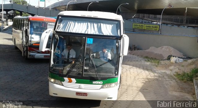 Empresa Gontijo de Transportes 11910 na cidade de Belo Horizonte, Minas Gerais, Brasil, por Fabri Ferreira. Número da foto: #5730077.