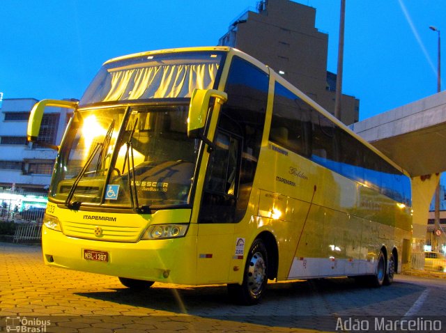 Viação Itapemirim 49033 na cidade de Belo Horizonte, Minas Gerais, Brasil, por Adão Raimundo Marcelino. Número da foto: #5730090.