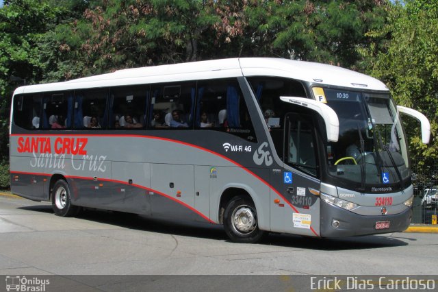 Viação Santa Cruz 334110 na cidade de São Paulo, São Paulo, Brasil, por Erick Dias. ID da foto: 5731588.