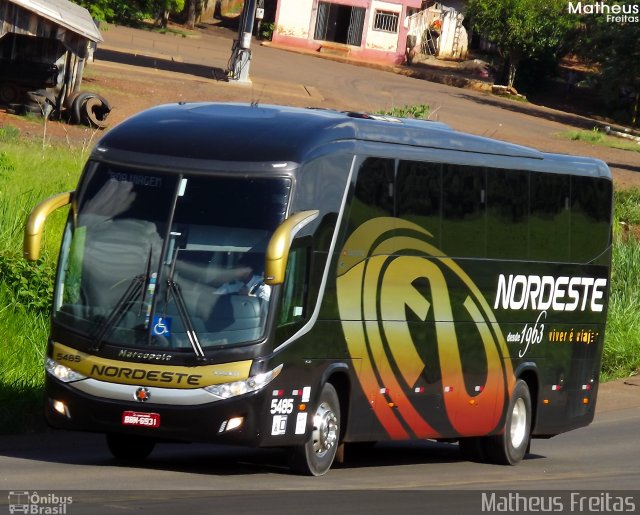 Expresso Nordeste 5485 na cidade de Nova Tebas, Paraná, Brasil, por Matheus Freitas. ID da foto: 5731124.