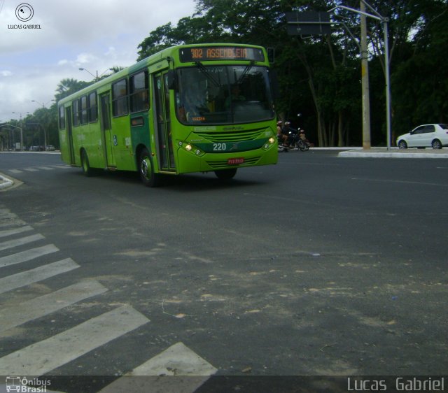 Transporte Coletivo Cidade Verde 01220 na cidade de Teresina, Piauí, Brasil, por Lucas Gabriel. ID da foto: 5731045.