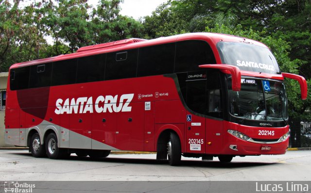 Viação Santa Cruz 202145 na cidade de São Paulo, São Paulo, Brasil, por Lucas Lima. Número da foto: #5730745.