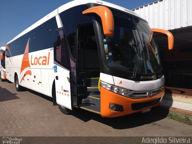 LOCAL - Locadora de Ônibus Canoas Ltda. 2258 na cidade de Canoas, Rio Grande do Sul, Brasil, por Adegildo Silveira. Número da foto: #5730848.