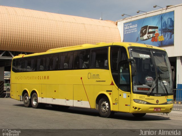 Viação Itapemirim 8823 na cidade de Rio de Janeiro, Rio de Janeiro, Brasil, por Junior Almeida. ID da foto: 5730759.