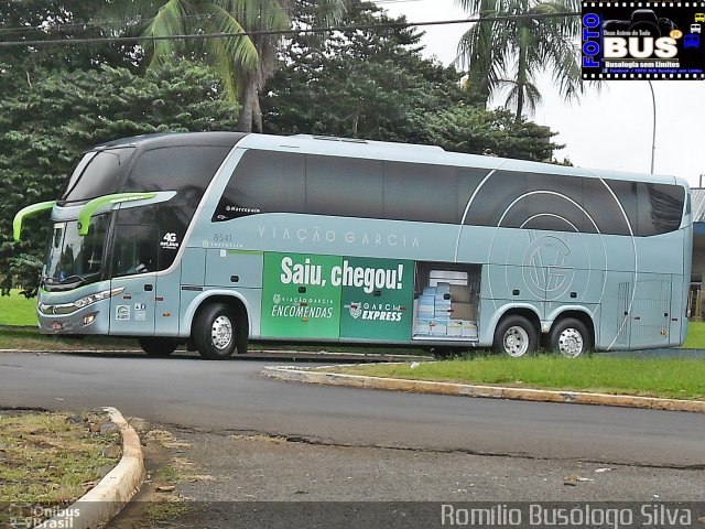 Viação Garcia 8541 na cidade de Rolândia, Paraná, Brasil, por Romílio Busólogo Silva . ID da foto: 5731516.